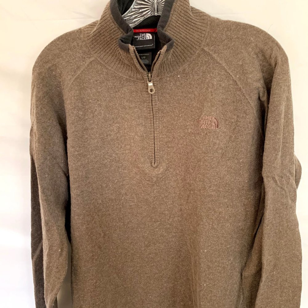 North Face Tan Sweater